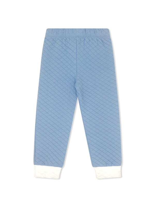 Harris Quilted Playsuit- Baylor Blue