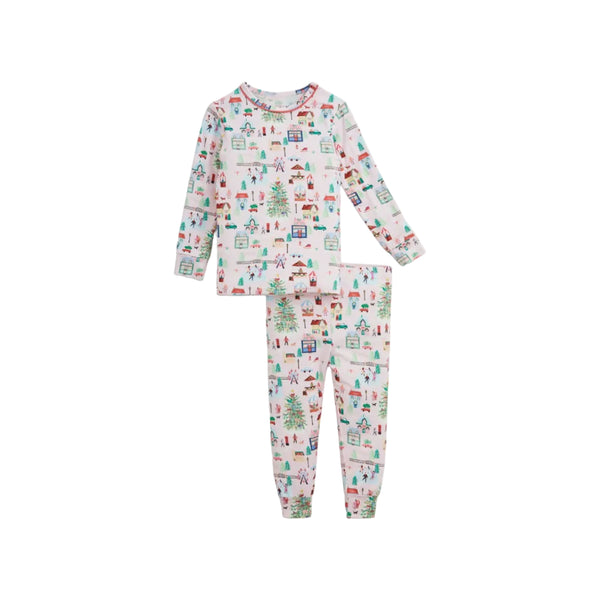 Winter Village Modal Long Sleeve Long Pant PJ
