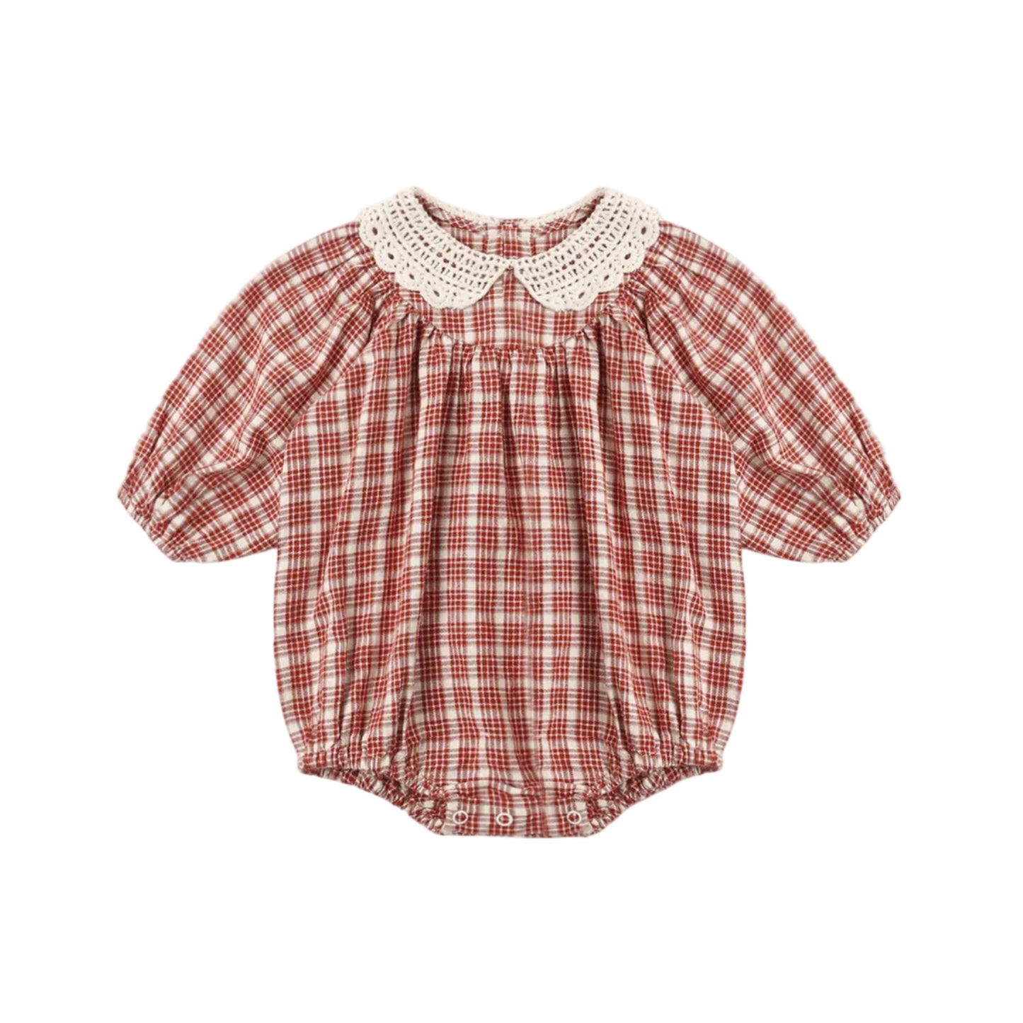 Heidi Romper, Vintage Plaid