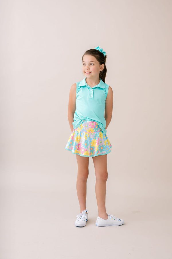 Gabby Tank- Totally Turquoise