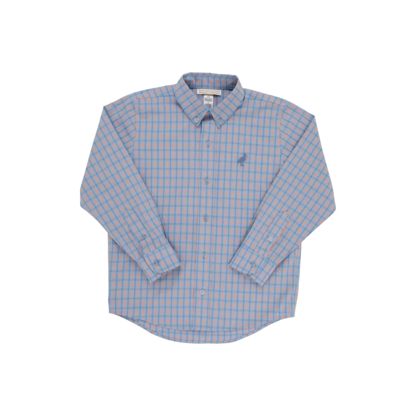 Deans List Dress Shirt, Wheaton Windowpane/Nantucket Navy