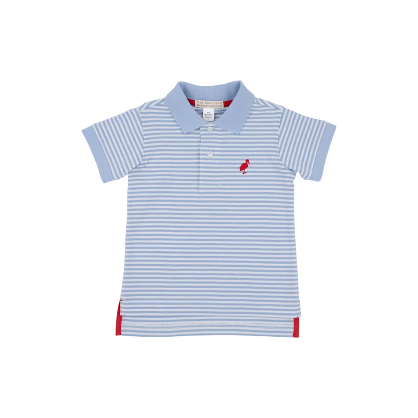 Prim and Proper Polo, SS, Pima- Beale St. Blue/ Richmond Red
