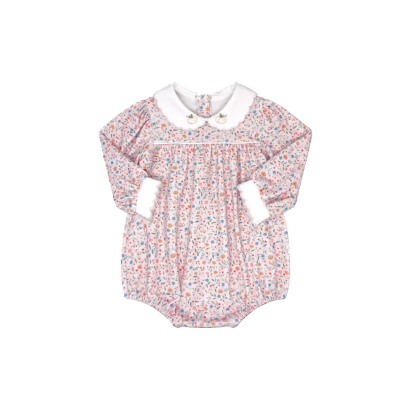 Memory Making Bubble Long Sleeve- Pumpkin Grove Floral