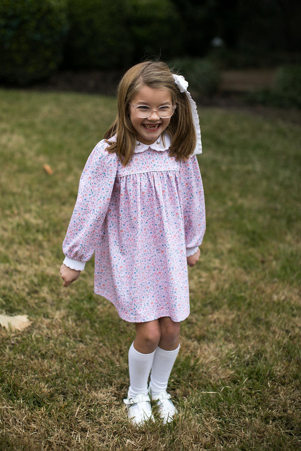 Memory Making Dress Long Sleeve- Pumpkin Grove Floral