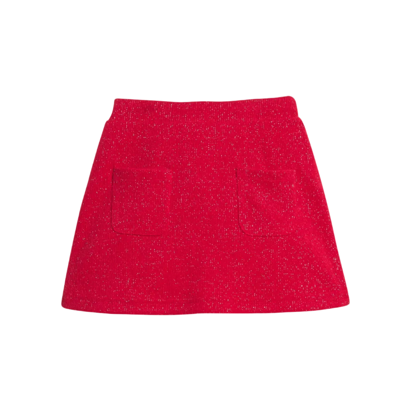 Patch Pocket Skort, Crimson