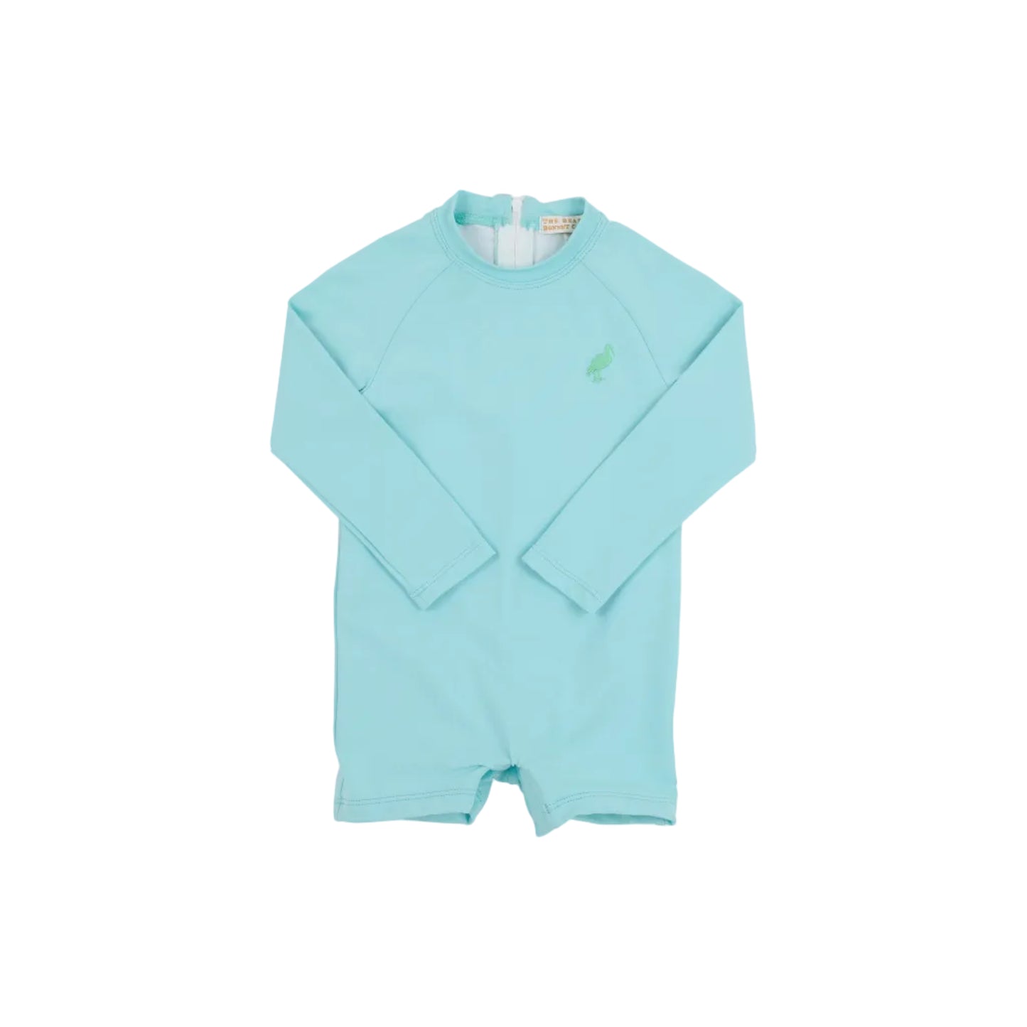 Price Pool Romper Edisto Egg Blue/ Grace Bay Green