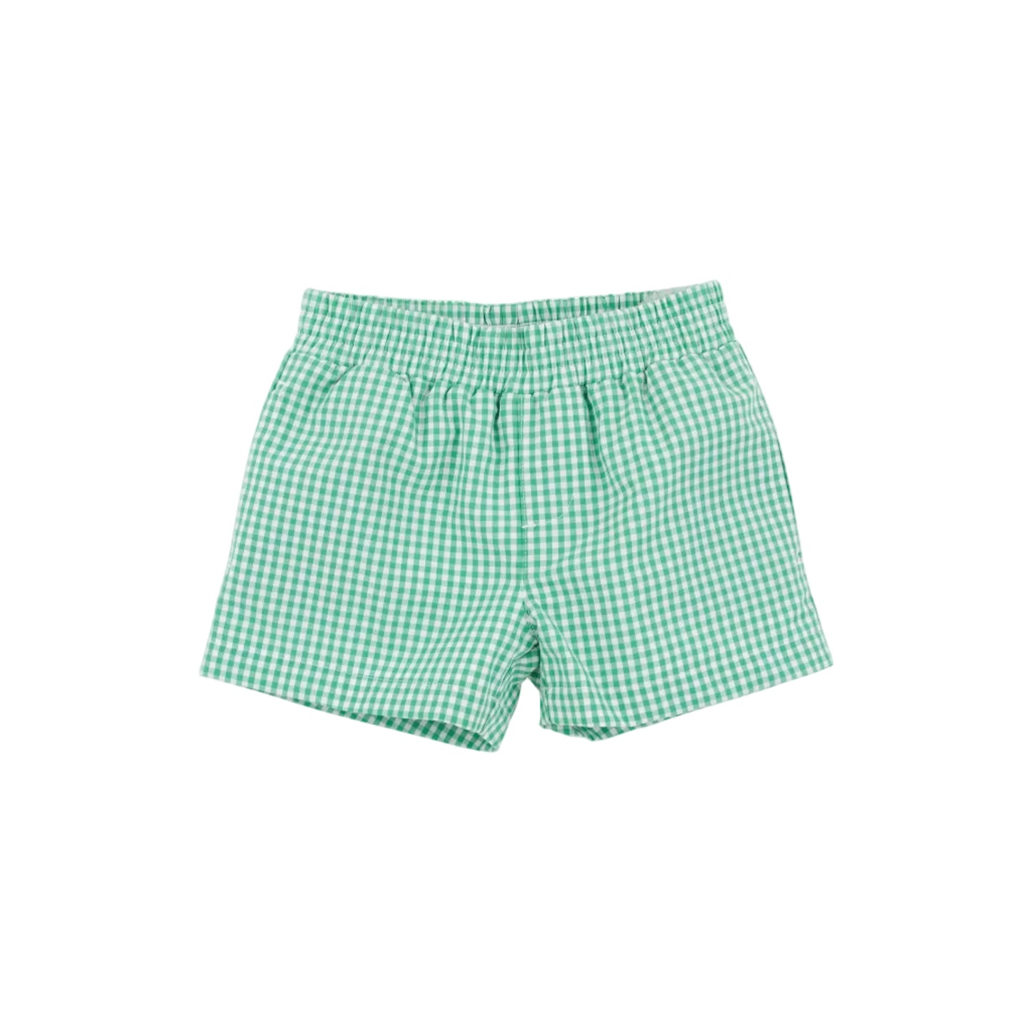 Sheffield Shorts-Gibson Island Green Mini Gingham/Multicolor
