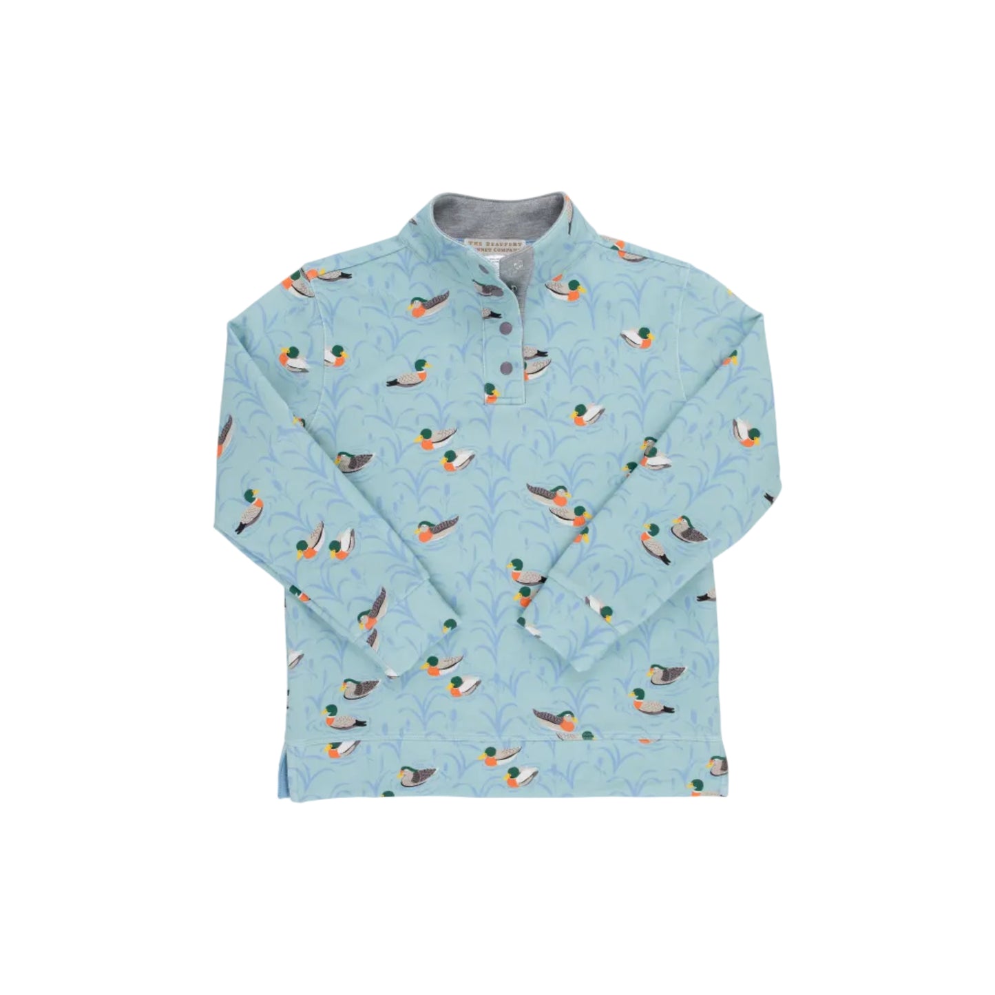Pendleton Popped Collar, Fine Weather for Ducks/Grantley Gray (Heathered)