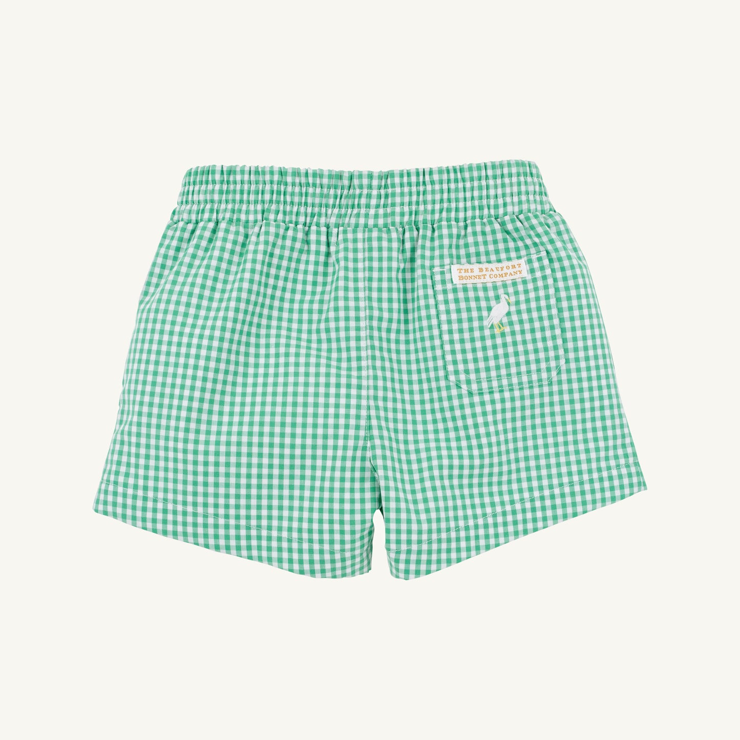 Sheffield Shorts-Gibson Island Green Mini Gingham/Multicolor