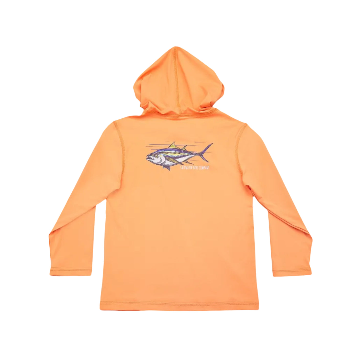 Performance Hoodie- Coral Tuna
