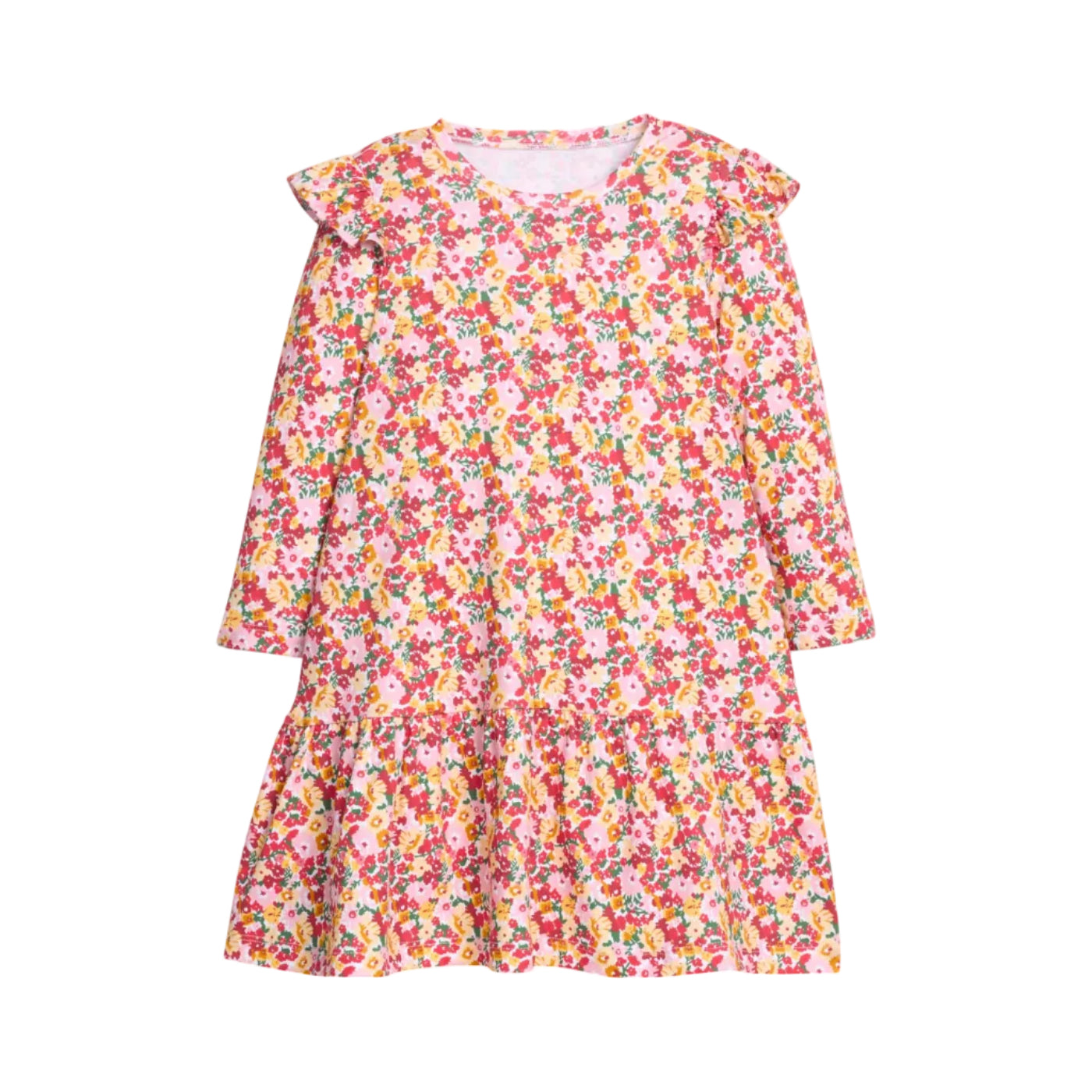 Sadie T-Shirt Dress, Autumn Floral