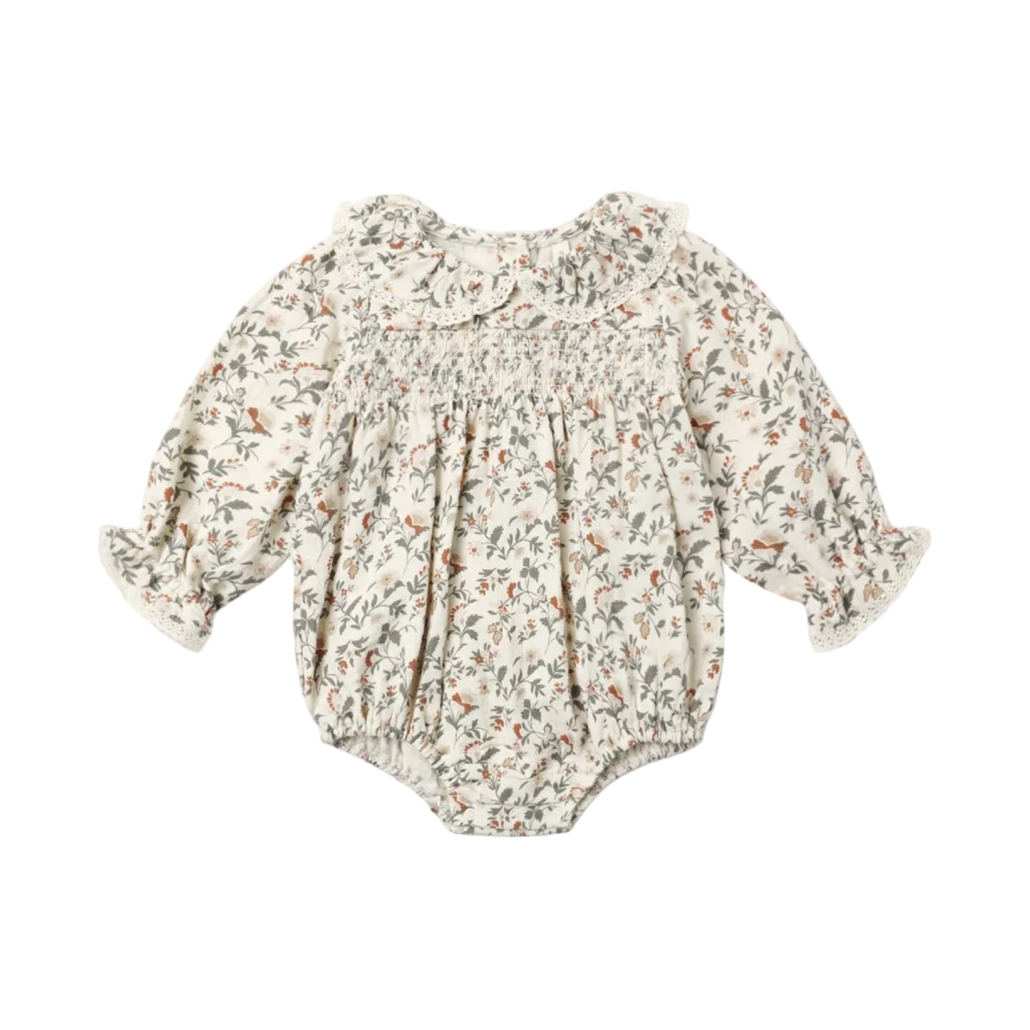 Callie Romper- Holiday Floral