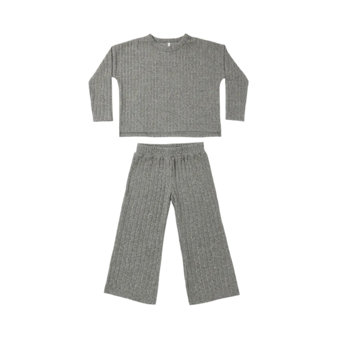 Cozy Rib Knit Set- Evergreen