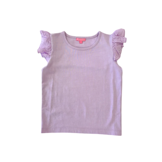Eyelet Tank-Lilac