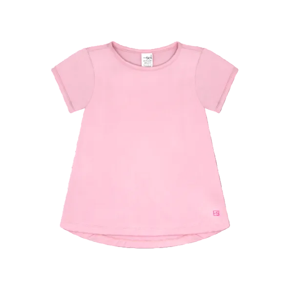 Bridget Basic Tee- Cotton Candy Pink