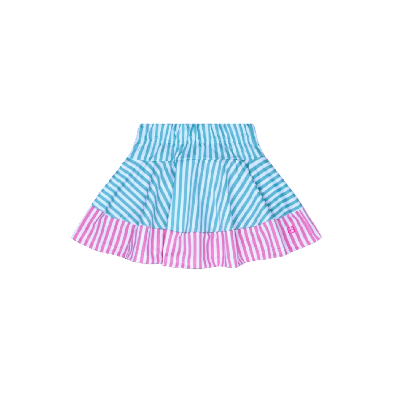 Amber Skort- Power Pink, Totally Turquoise