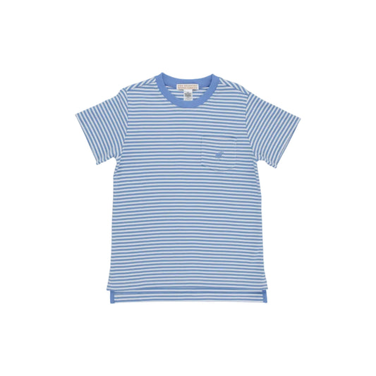 Carter Crewneck-Sunrise Blvd Blue Stripe/Sunrise Blvd Blue