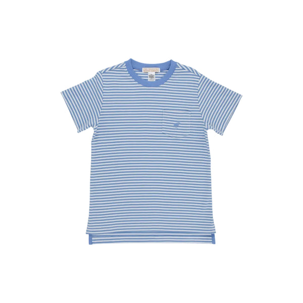 Carter Crewneck-Sunrise Blvd Blue Stripe/Sunrise Blvd Blue