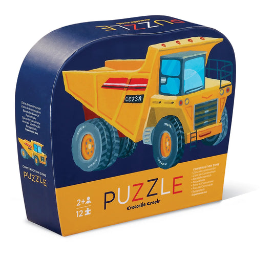 12-PC Mini Puzzle/Construction Zone
