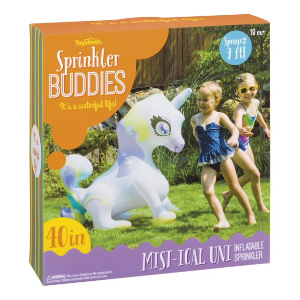 Spinkler Buddies Mist-ical Unicorn Inflatable Sprinkler
