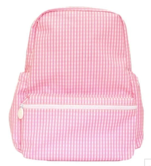 Backpacker- Gingham Pink