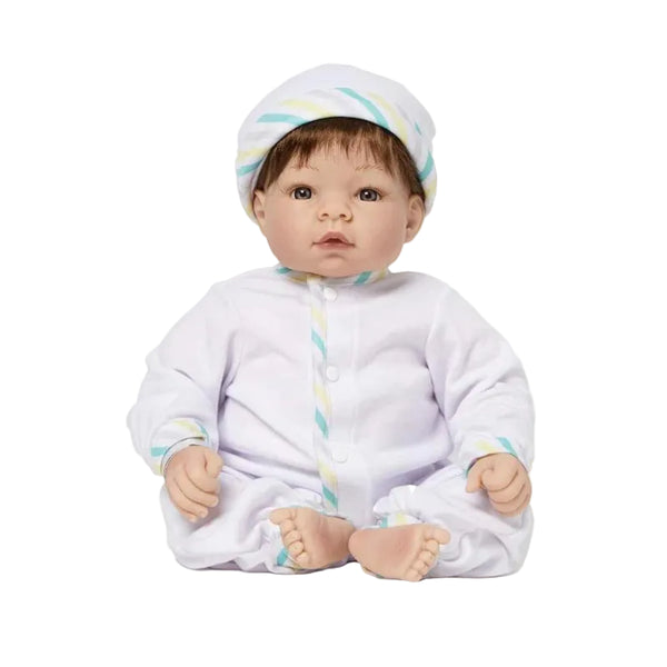 Munchkin Light Skin Tone with Blue Eyes & Brown Hair