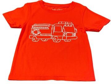 Red Firetruck T-Shirt SS