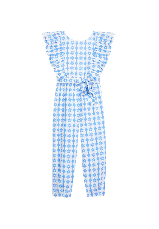 Sadie Jumpsuit - Azur Scallop