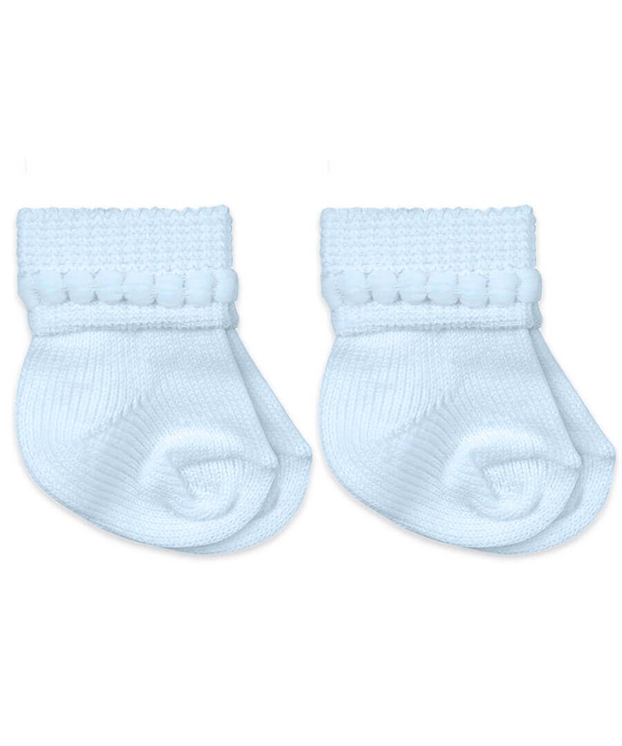 Jefferies Socks Bubble Bootie 2 Pair Pack Blue