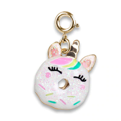 Gold Unicorn Donut Charm