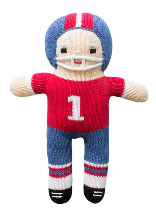 Red/Royal Blue Football Player 12''
