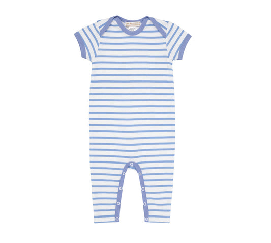 Walt's Warm Onesie Barbados Blue Stripe/Park City Periwinkle