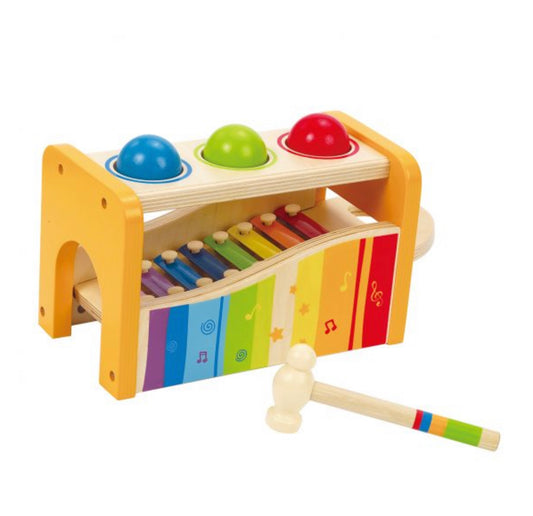 Pound and Tap Bench With Slide Out Xylophone