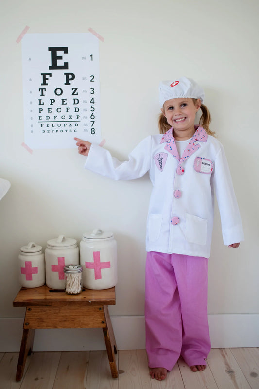 Doctor with Accessories (Garment Bag) Pink