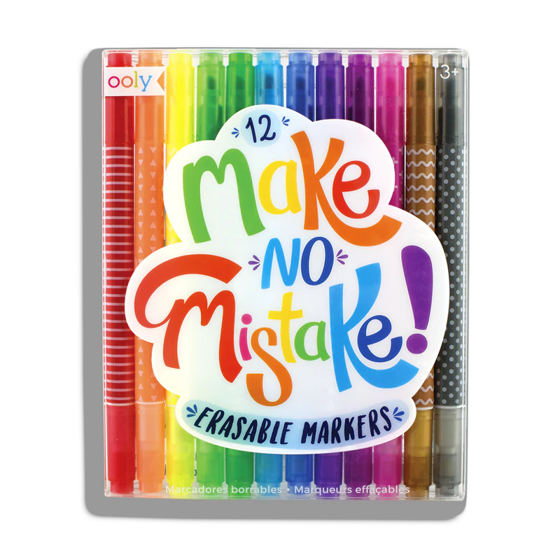 Make No Mistake! Erasable Markers Set of 12
