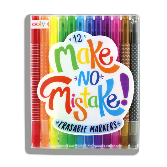 Make No Mistake! Erasable Markers Set of 12