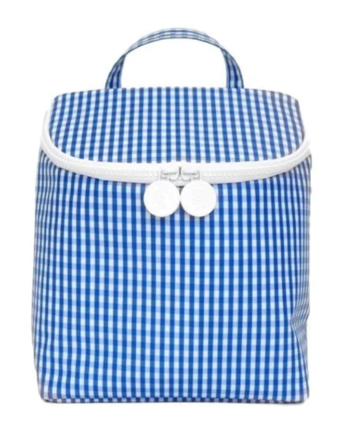 Take Away Insulated Bag- Royal Gingham