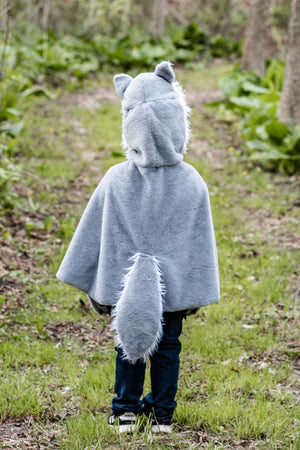 Woodland Storybook Wolf Cape